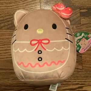 NWT Hello Kitty Gingerbread Squishmallow